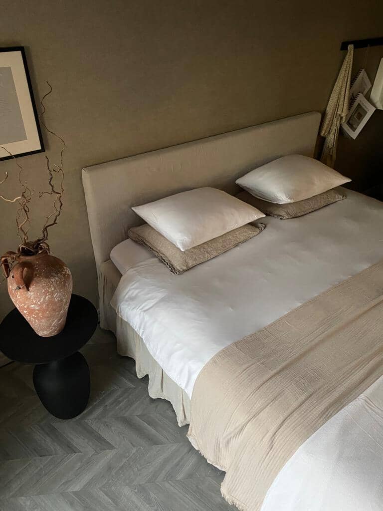 Bed Set Double 240x210 cm Beddings Bamboo Lyocell 